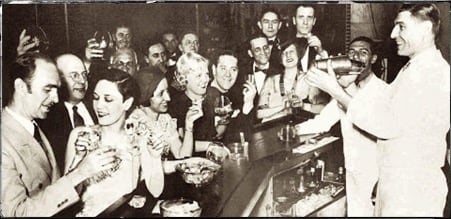 Historic bar scene